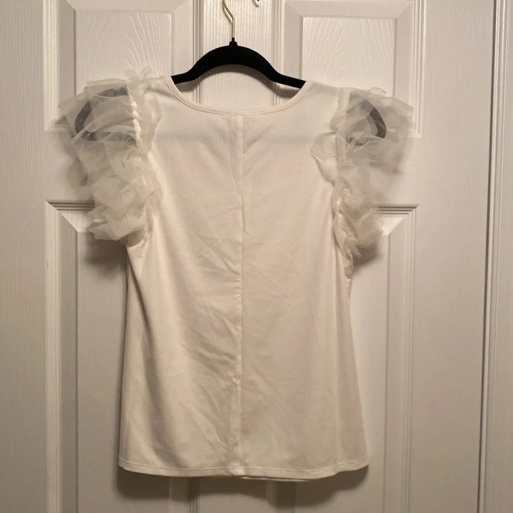 Brand New Cato Ivory Top…size XS - Picture 2 of 6